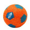 Durable Squeaky Soccer Ball Toy for Large Dogs â€“ 5" Lightweight Fetch Ball with Bright Colors & Built-In Squeaker