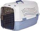 Sturdy Portable 2-Door Top-Load Hard-Sided Pet Travel Carrier with Secure Ventilation, Handle, Front Top Entry for Dogs, Cats, 22.8"L x 15"W x 13"H
