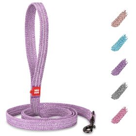 Recycled Cotton Dog Leash 10 Ft Eco Friendly Collar for Small Medium Large Dogs Reflective Dog Leash for Medium Dogs Strong Leashes for Large Breed Do