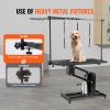 43" Hydraulic Pet Grooming Table, Heavy Duty Dog Grooming Arm for Medium/ Small Dogs, Height Adjustable Dog Grooming Station