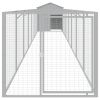Dog House Light Grey Galvanized steel 46.1 x 320.9 x 48.4 in