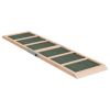 Dog Ramp Grey Solid fir wood 47.2 x 11.8 in Collapsible