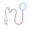 One To Two Anti-escape P-chain Dog Leash for Outdoor