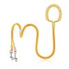 One To Two Anti-escape P-chain Dog Leash for Outdoor