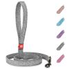Recycled Cotton Dog Leash  Eco Friendly Collar for Small Medium & Large Dogs Reflective Dog Leash Strong Leashes for Large Breed Dogs Puppy