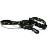 Graffiti Waterproof Dog Collar and Leash Set, Custom Logo Durable PVC Pet Leash for Small Medium Large Dogs