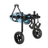 Dog Wheelchair for Back Legs, Adjustable 2 Wheels Pet Wheelchair, Lightweight Dog Cart with Shock-Absorbing Wheels