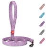 Recycled Cotton Dog Leash 10 Ft Eco Friendly Collar for Small Medium Large Dogs Reflective Dog Leash for Medium Dogs Strong Leashes
