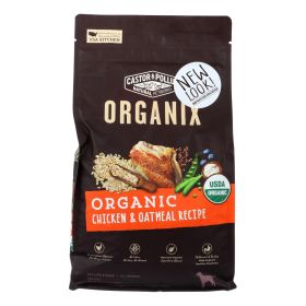 Castor And Pollux - Organix Dry Dog Food - Case Of 5 - 4 Lb. (Option: Chicken And Oatmeal)