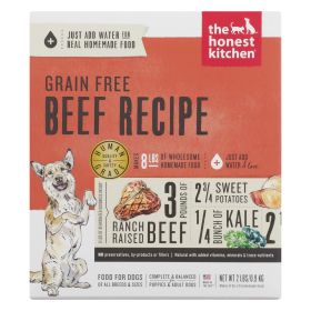 The Honest Kitchen - Dog Food  - Case Of 6 - 2 Lb. (Option: Grain Free Beef)
