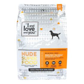 I And Love And You I And Dog Kibble - 23 Lb. (Option: Poultry)