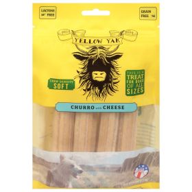 Yellow Yak - Soft Dnst Chew - Case Of 6-4 Oz (Option: Churro Cheese)