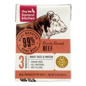 The Honest Kitchen - Dog Fd Meal Boost 99%- Case Of 12-5.5 Oz (Option: Beef)