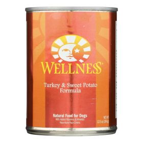 Wellness Pet Products Dog Food - Case Of 12 - 12.5 Oz. (Option: Turkey And Sweet Potato)