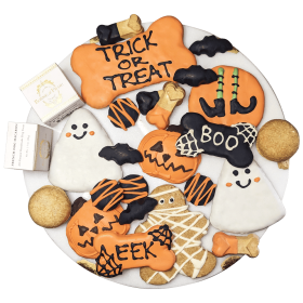Themed Dog Treats Gift Box (Option: Halloween)