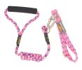Helios Dura-Tough Easy Tension 3M Reflective Pet Leash and Collar