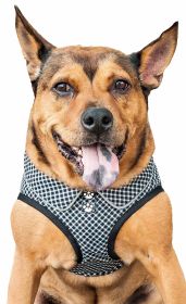 Pet Life 'Checkerwag' Checkered Buttoned Mesh Reversible And Breathable Adjustable Dog Harness (size: X-Small)