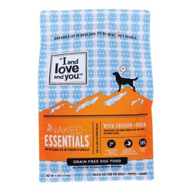 I And Love And You - Dog Kibble - Case Of 4-4 Lb (Option: Chicken And Duck)