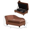 Pet Sofa Bed Couch with Storage, Pet Sofa for Cats and Small Dogs