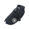 Dog Coat with Harness Winter Dog Coat Fleece Dog Jacket Waterproof Dog Coat Zipper Dog Jacket Puppy Coat Small Dog Clothes Dog Coat with Reflective Ha