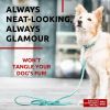 Rolled Leather Dog Leash for Small Medium and Large Dogs Heavy Duty Leather Puppy Leash for Outdoor Walking Running Training