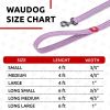 Recycled Cotton Dog Leash 10 Ft Eco Friendly Collar for Small Medium Large Dogs Reflective Dog Leash for Medium Dogs Strong Leashes
